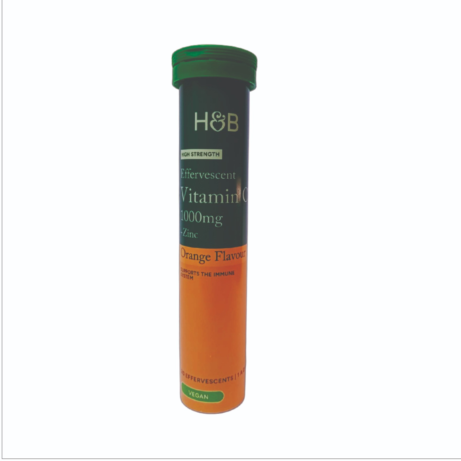 Effervescent Vitamin C 1000mg + Zinc 15mg (Orange)