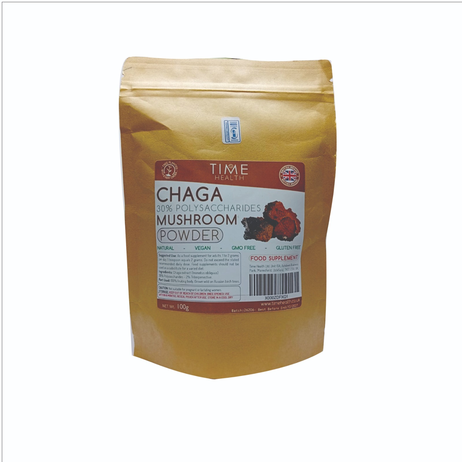 Chaga Mushroom Powder