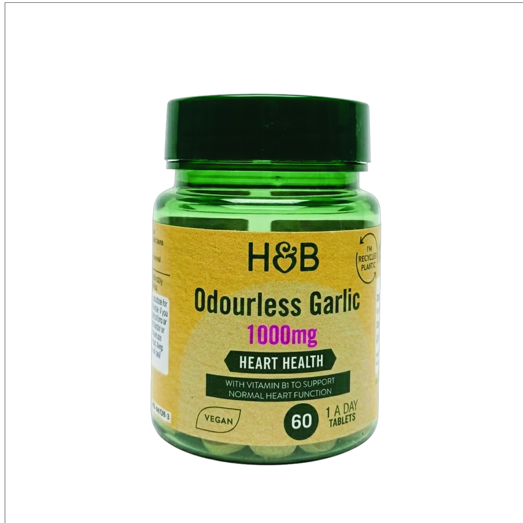 Odourless Garlic 1000mg Tabs