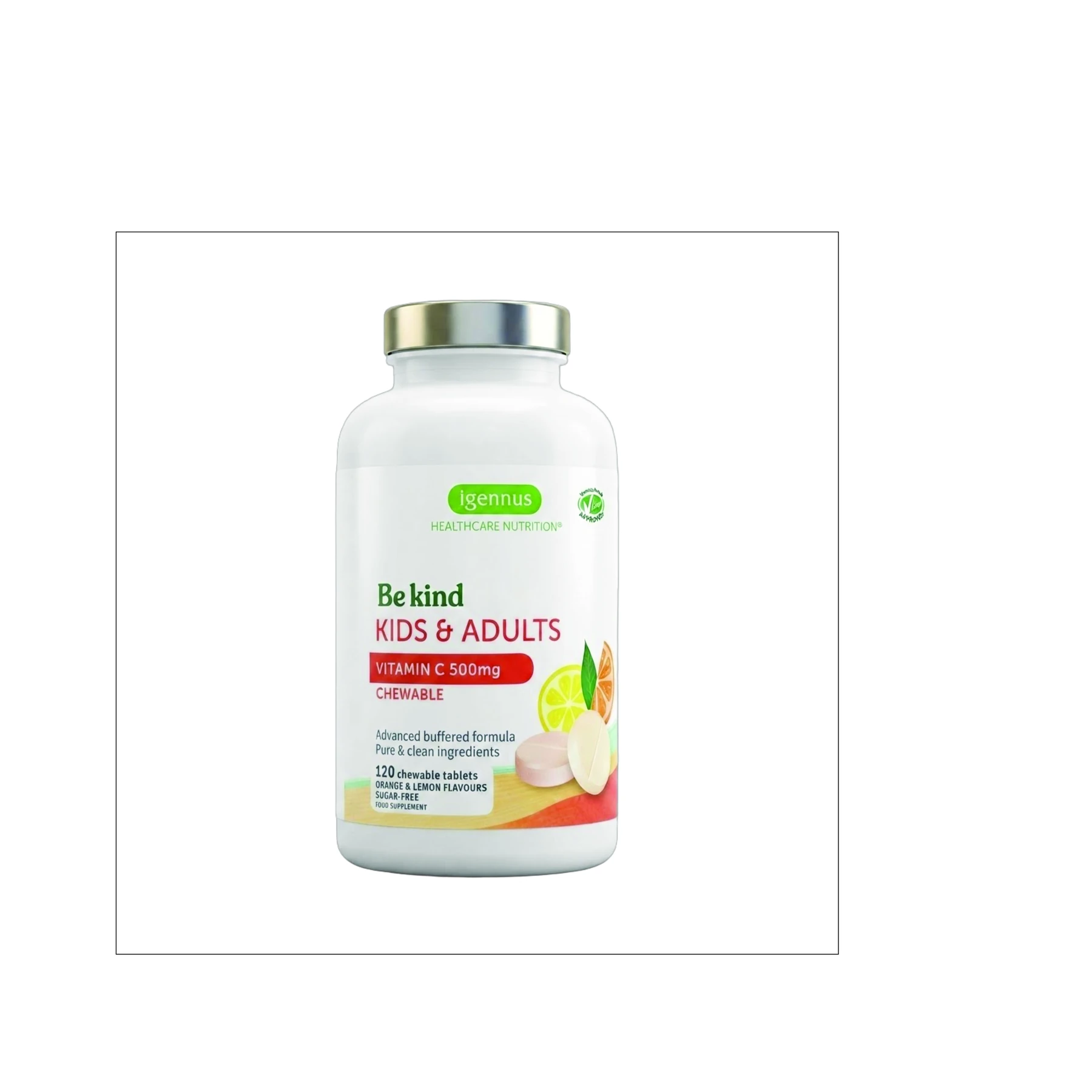 Be Kind Kids & Adults Vitamin C 500mg Chewable
