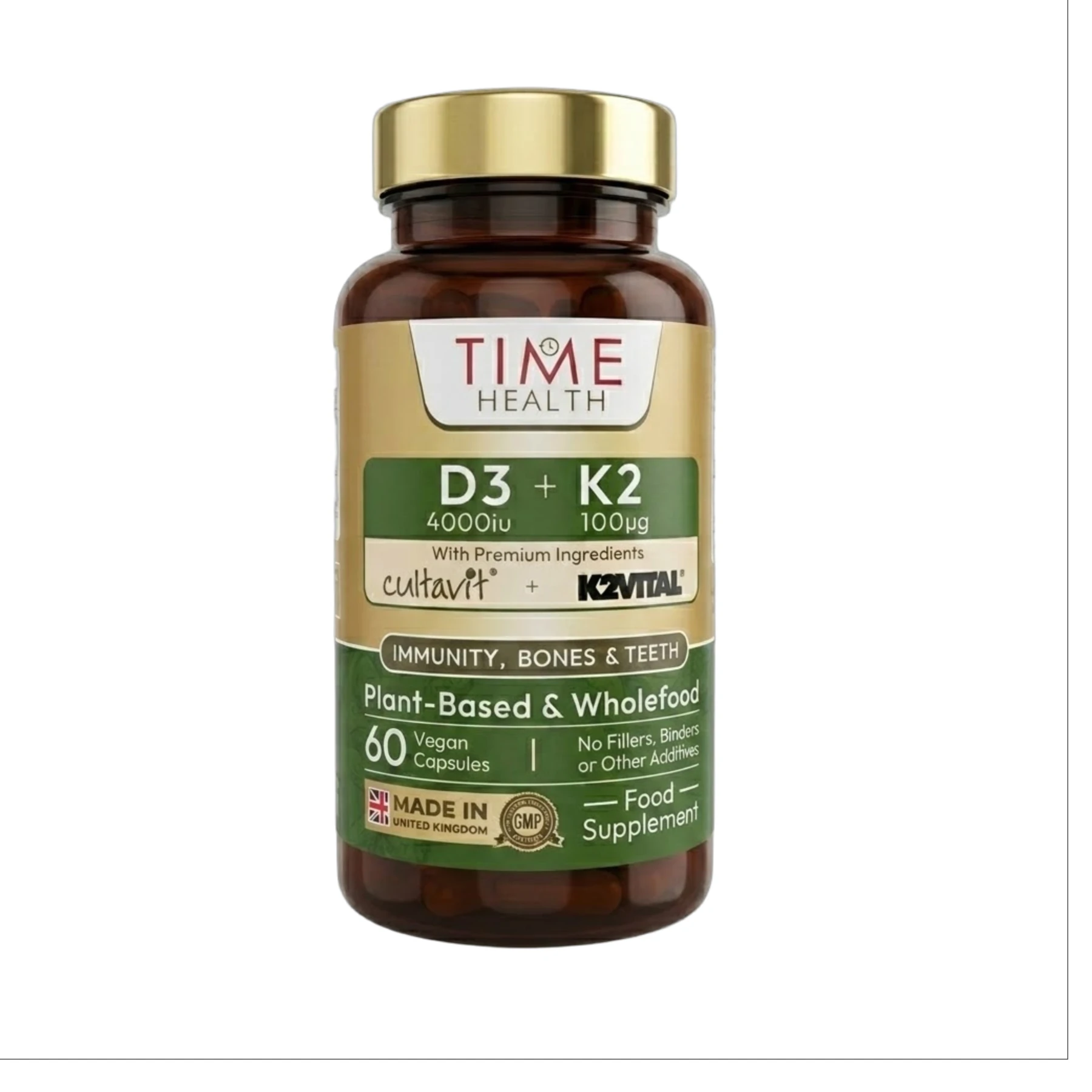 Vitamin D3 4000iu & K2 100mcg