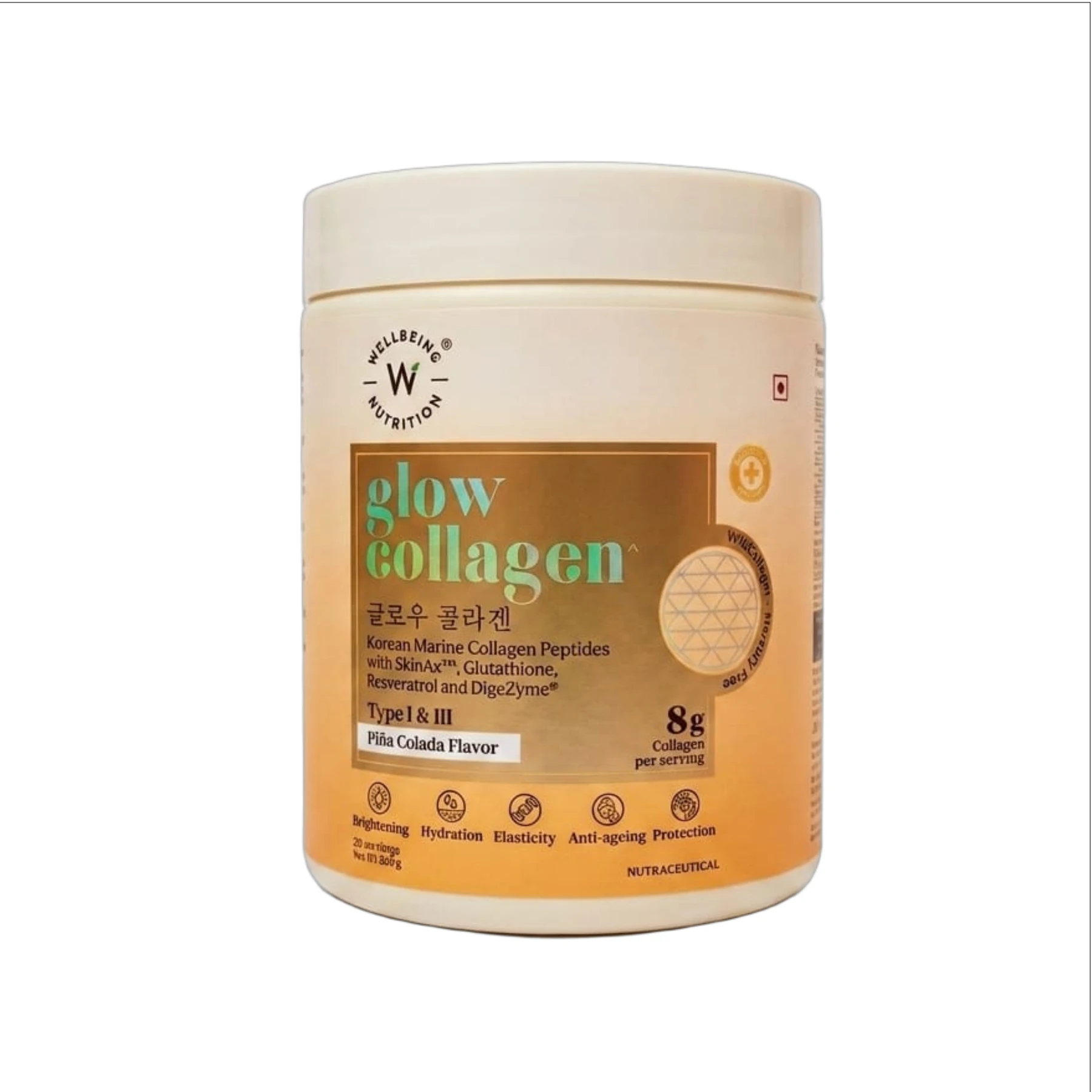 Marine Glow Collagen Peptides Powder